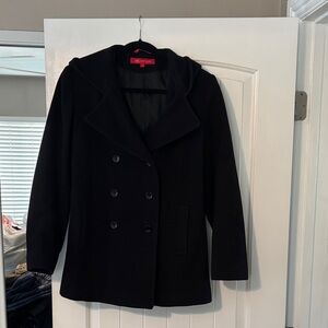 Anne Klein Black Pea Coat